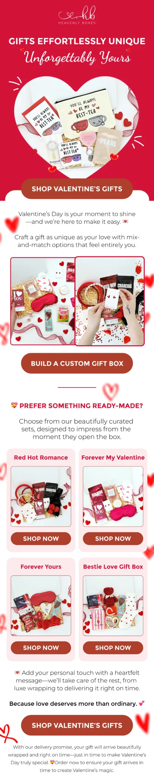 Heavenly Boxes Valentine Pre Launch